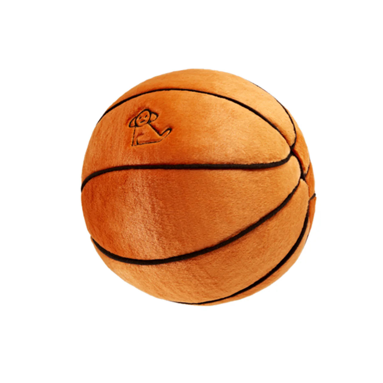 Basketball Plush Dog Toy