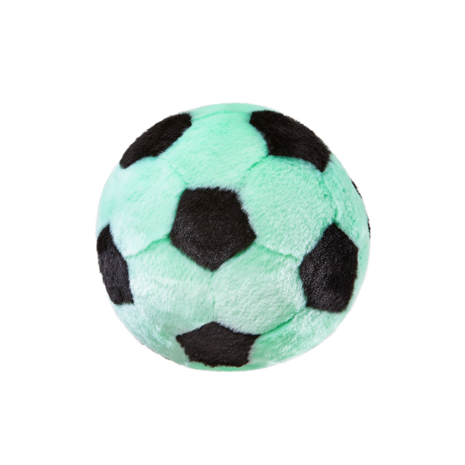 Soccer Ball No Squeak Plush Dog Toy