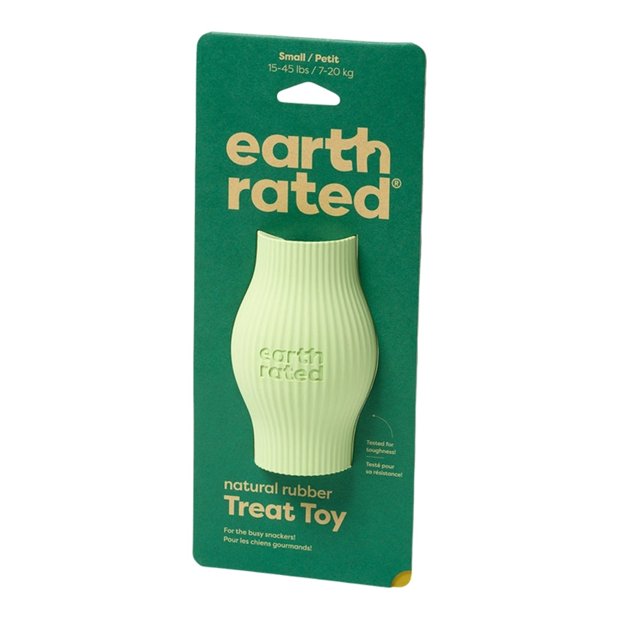 Earth Rated Green Rubber Treat Dog Toy Small