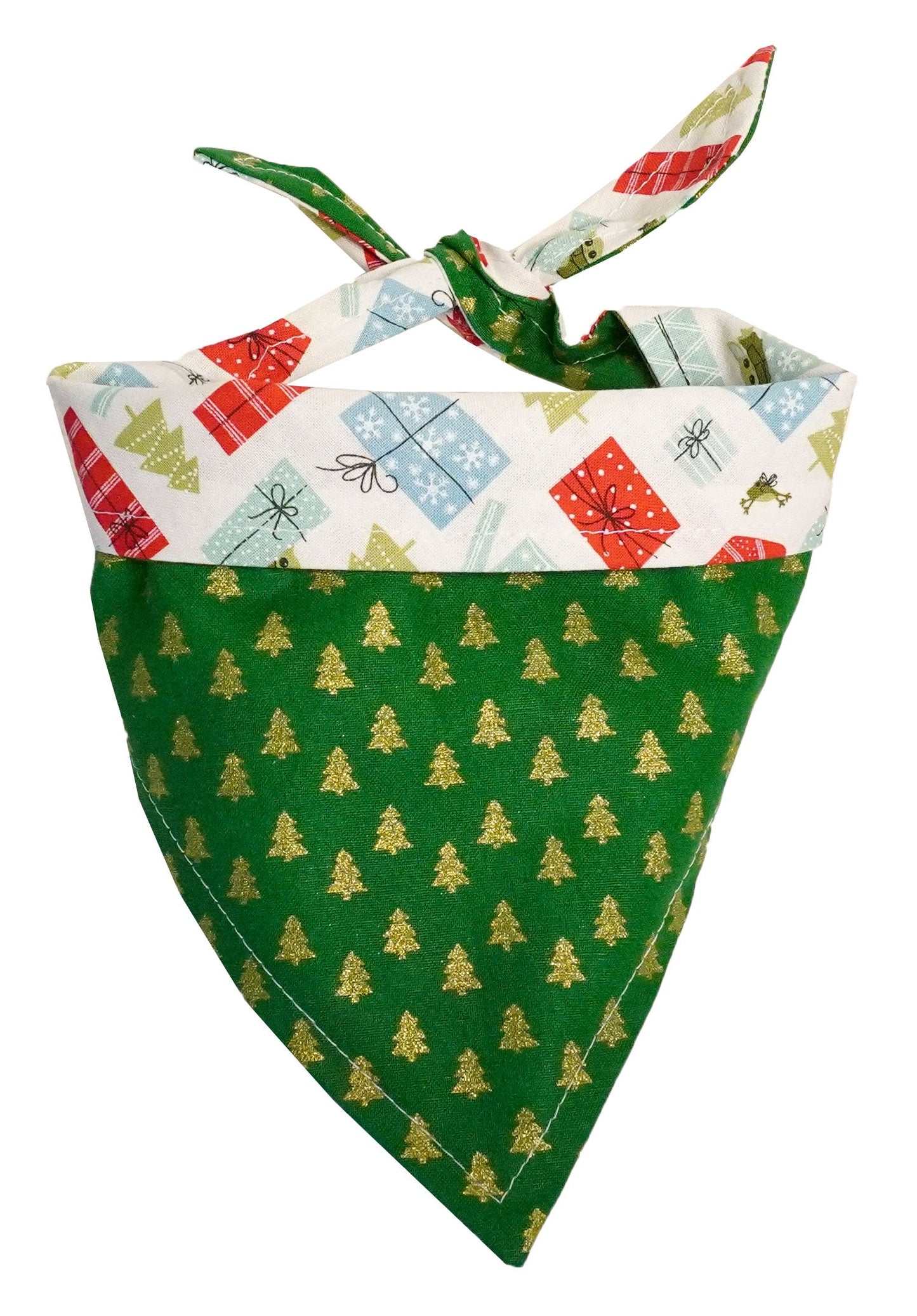 Baby Yoda Christmas Reversible Bandana for Dogs and Cats