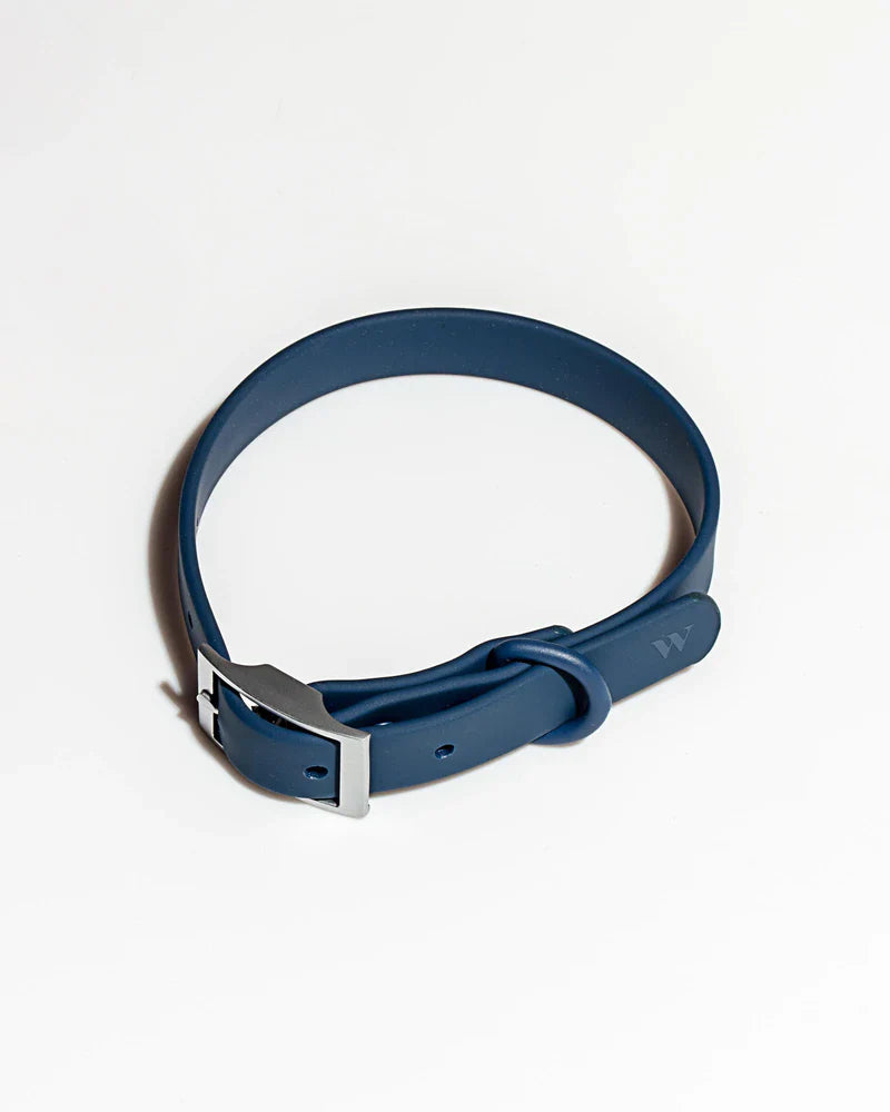 Wild One Navy Waterproof Collar