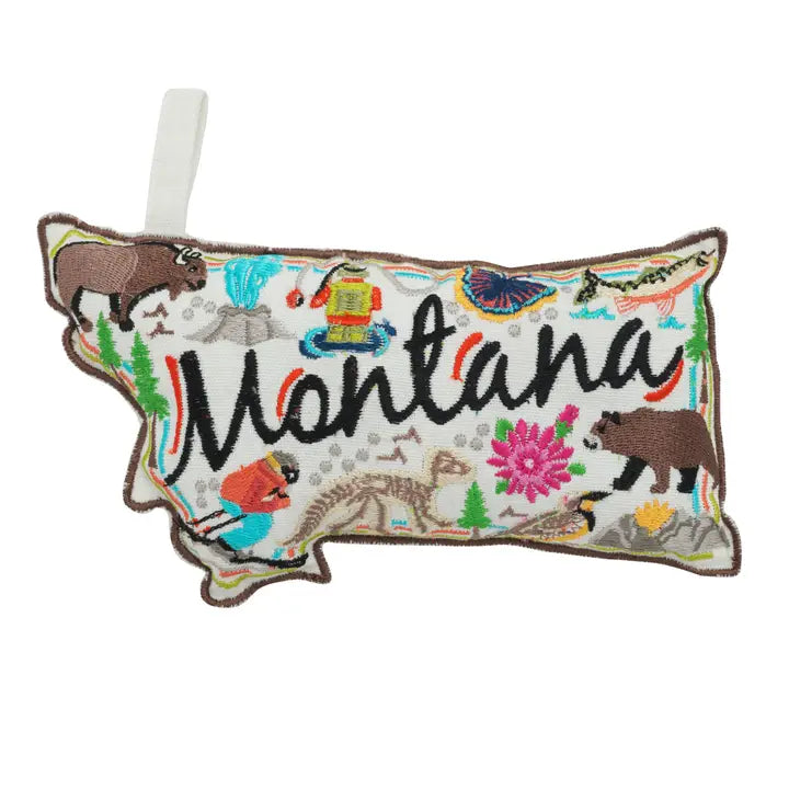 Speckle and Spot Wish You Were Here Montana Dog Toy