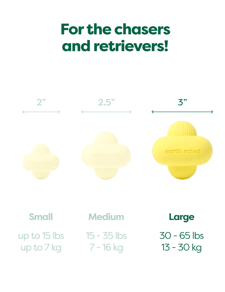 Earth Rated Fetch Floating Dog Toy Large