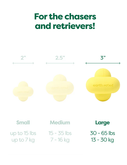 Earth Rated Fetch Floating Dog Toy Large
