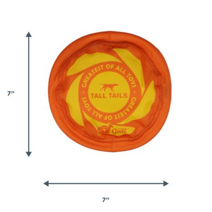 Tall Tails GOAT Sport Flyer Frisbee Dog Toy 7"