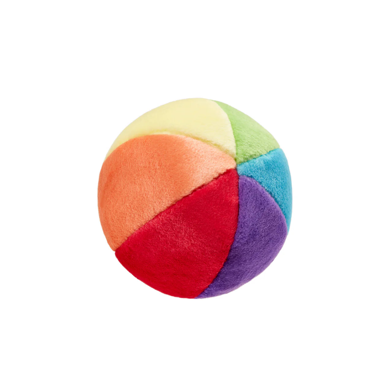 Mini Beach Ball Plush Dog Toy