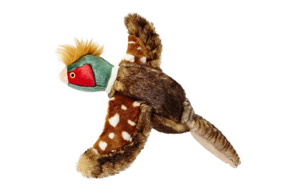 Ike Pheasant Plush Dog Toy