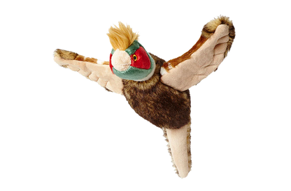 Ike Pheasant Plush Dog Toy