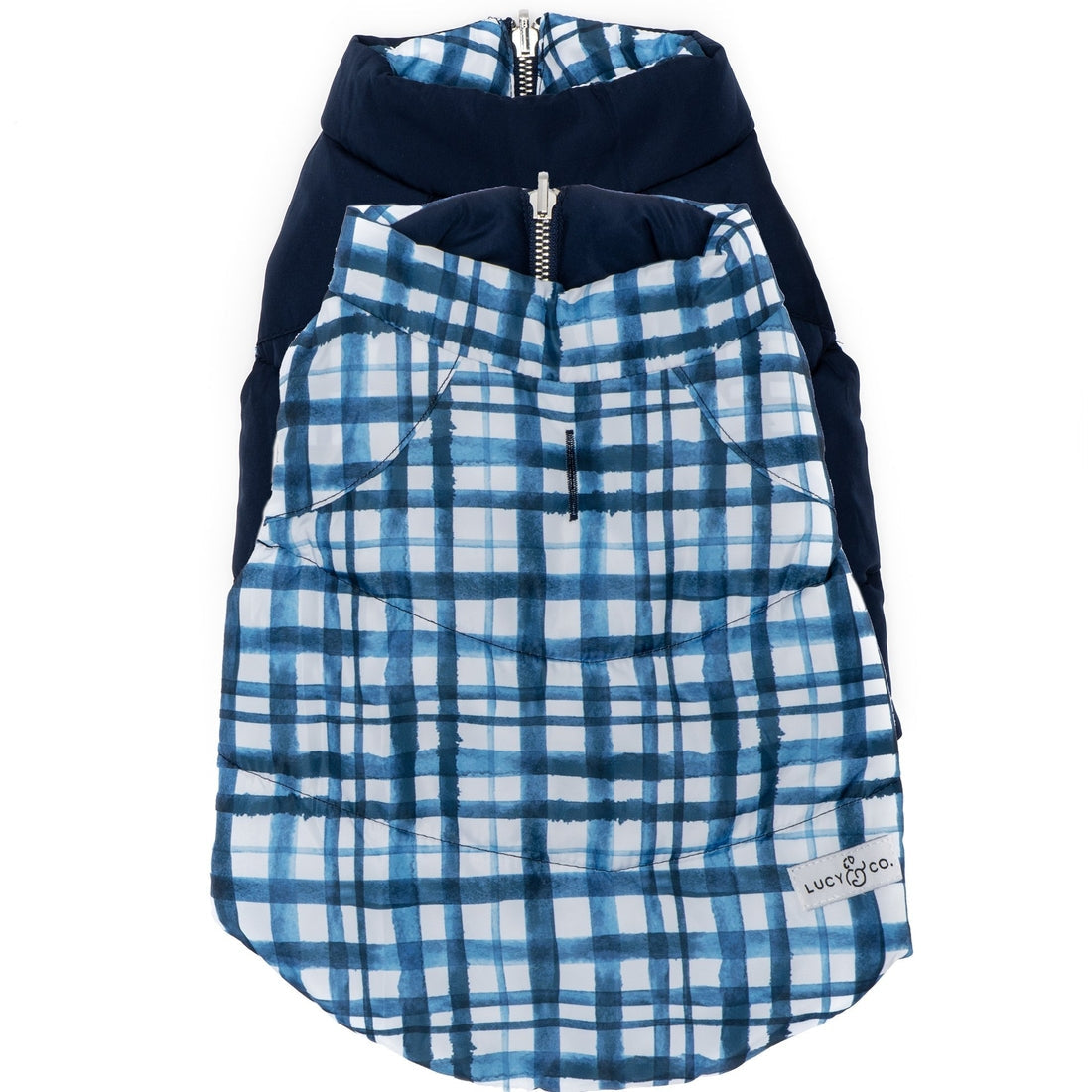 The True Blue Reversible Puffer Vest