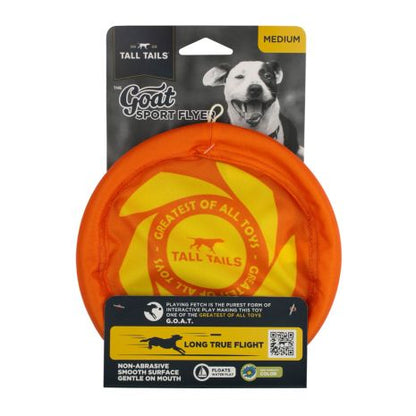 Tall Tails GOAT Sport Flyer Frisbee Dog Toy 7"