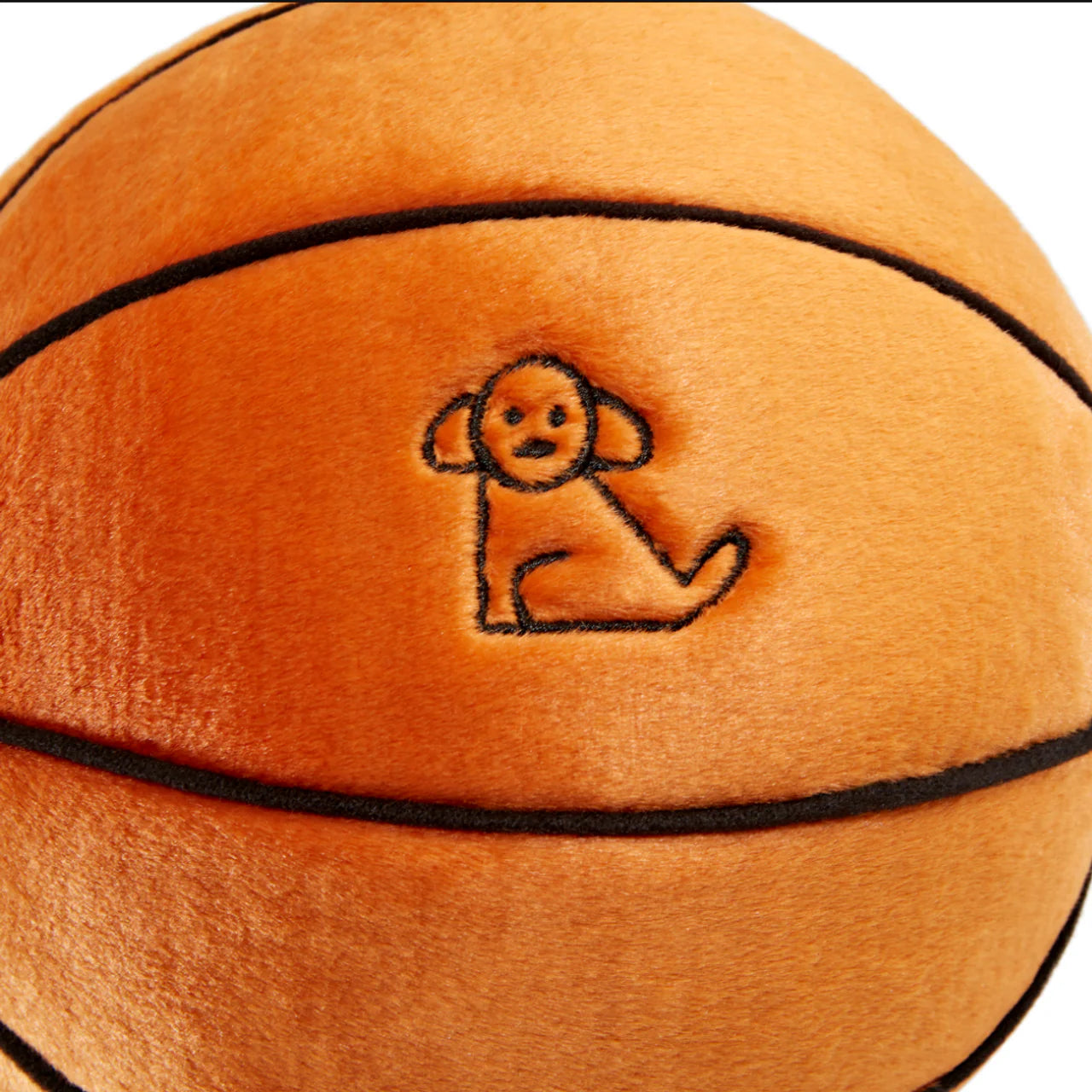 Basketball Plush Dog Toy
