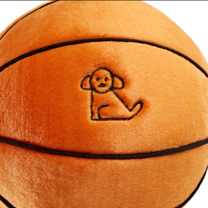 Basketball Plush Dog Toy