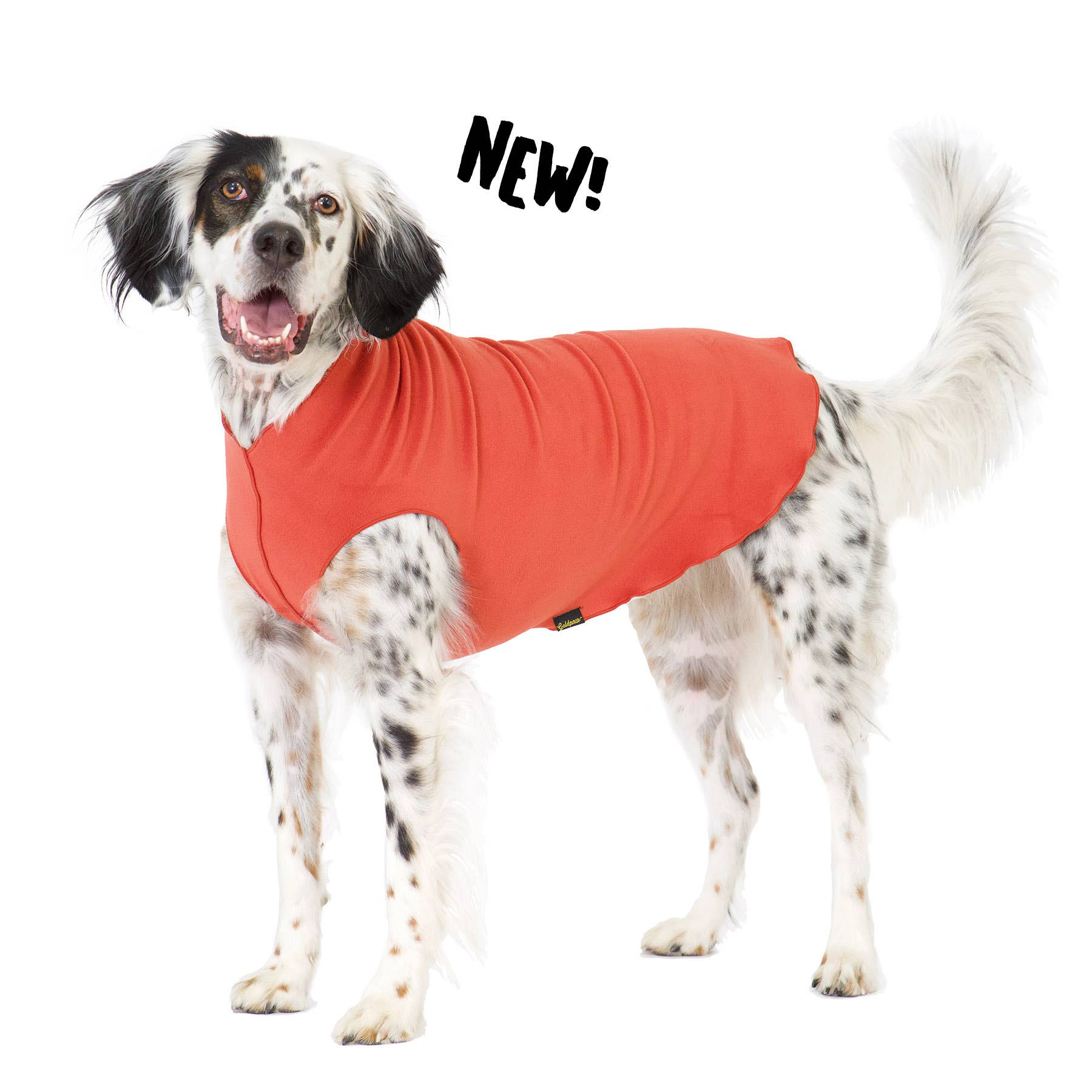 Stretchy Soft Fleece Vest Paprika