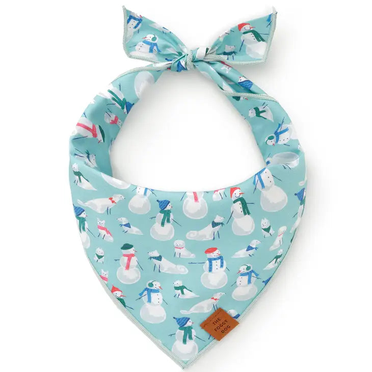 Snow Much Fun Holiday Bandana for Dogs and Cats