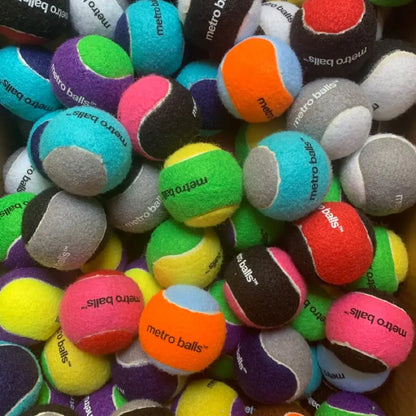 Metropaws Tennis Ball Assorted Colors