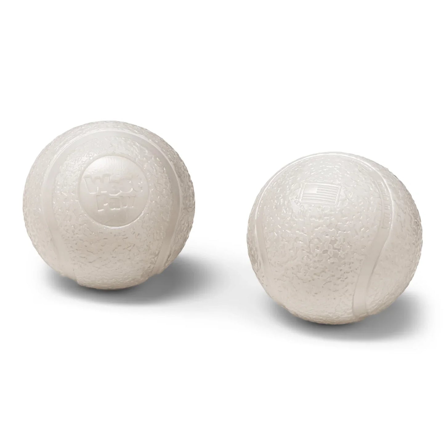 West Paw Boundr Ball Floating Dog Fetch Chew Toy 2-pack Small