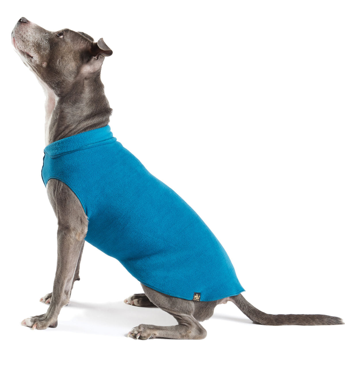 Stretchy Soft Fleece Vest Marine Blue