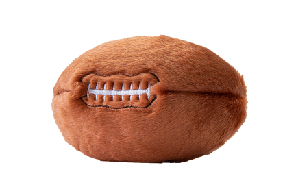 Football Plush Dog Toy