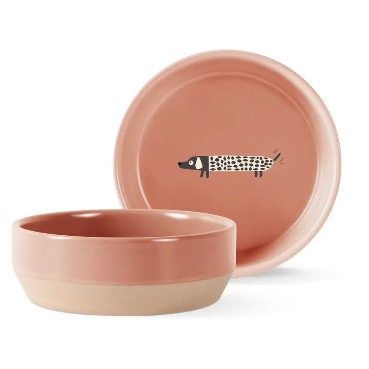 George the Dog Stoneware Bowl for Dogs Medium