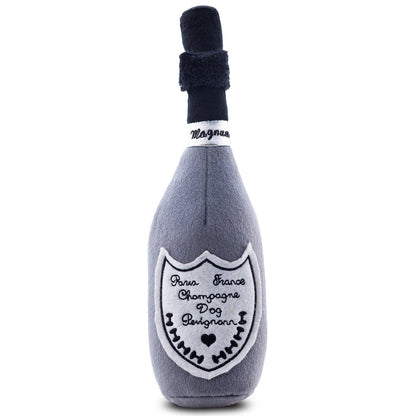 Dog Perignonn Champagne Plush Dog Toy Large