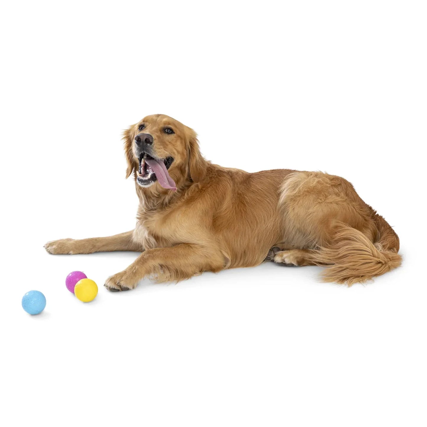 West Paw Boundr Ball Floating Dog Fetch Chew Toy 2-pack Small