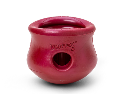 West Paw Zogoflex Toppl Tough Treat Dispensing Dog Chew Toy Small