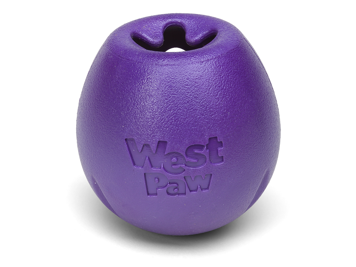 West Paw Rumbl Bouncy Ball Dog Toy Large