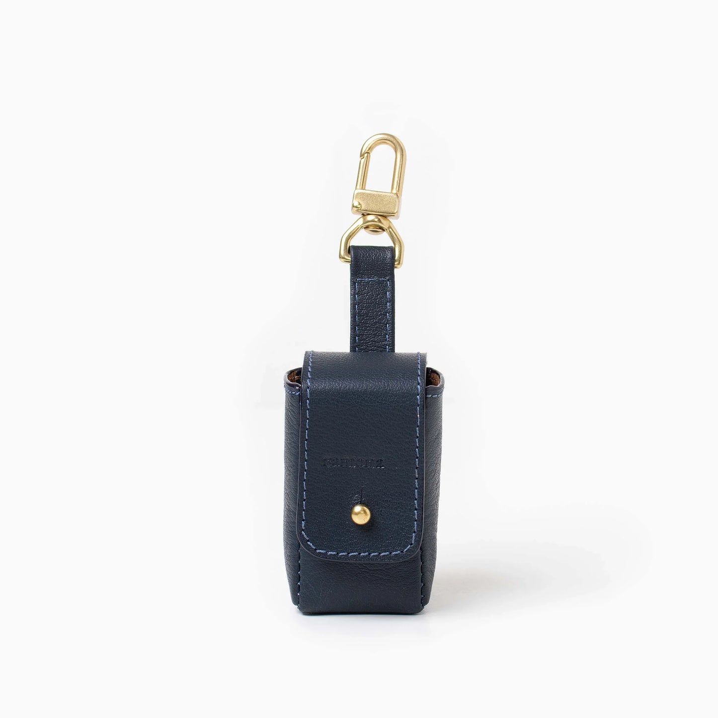 Ramona For You Midnight Navy Leather Pouch
