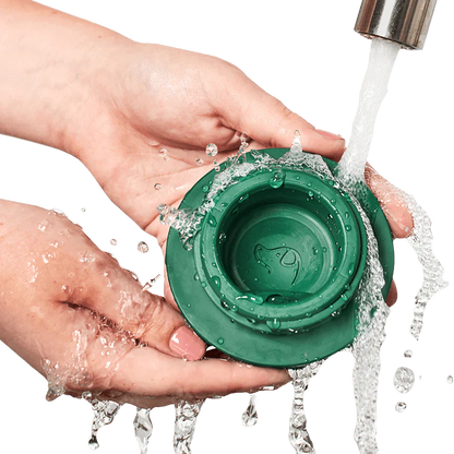 Woof Pupsicle Dog Puzzle Toy Green Size Small