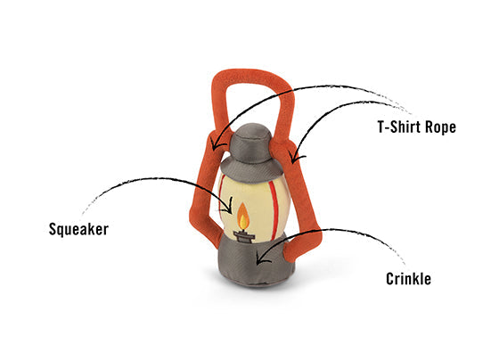 Camp Corbin Lantern Dog Toy