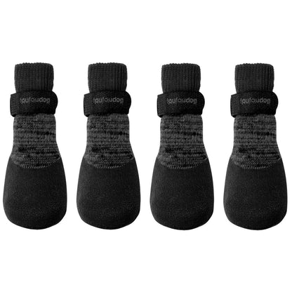Rubber Dipped Dog Sock Booties Protection for Feet