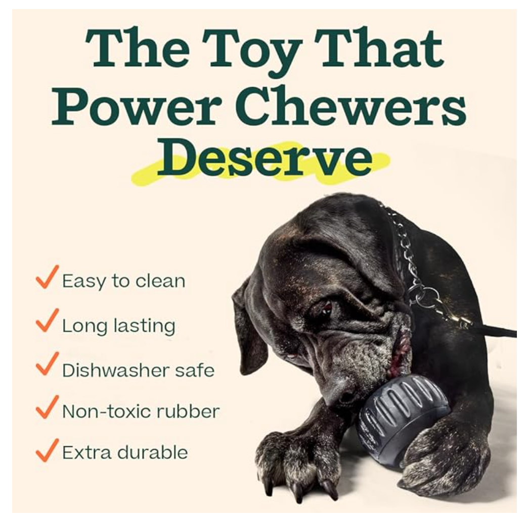 Woof Power Chewer XL Pupsicle Dog Puzzle Toy Size Extra-Large