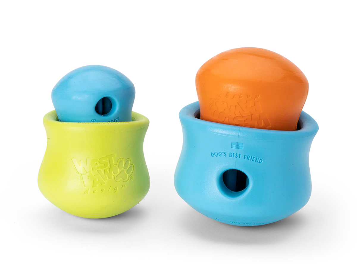 West Paw Zogoflex Toppl Tough Treat Dispensing Dog Chew Toy Extra Large