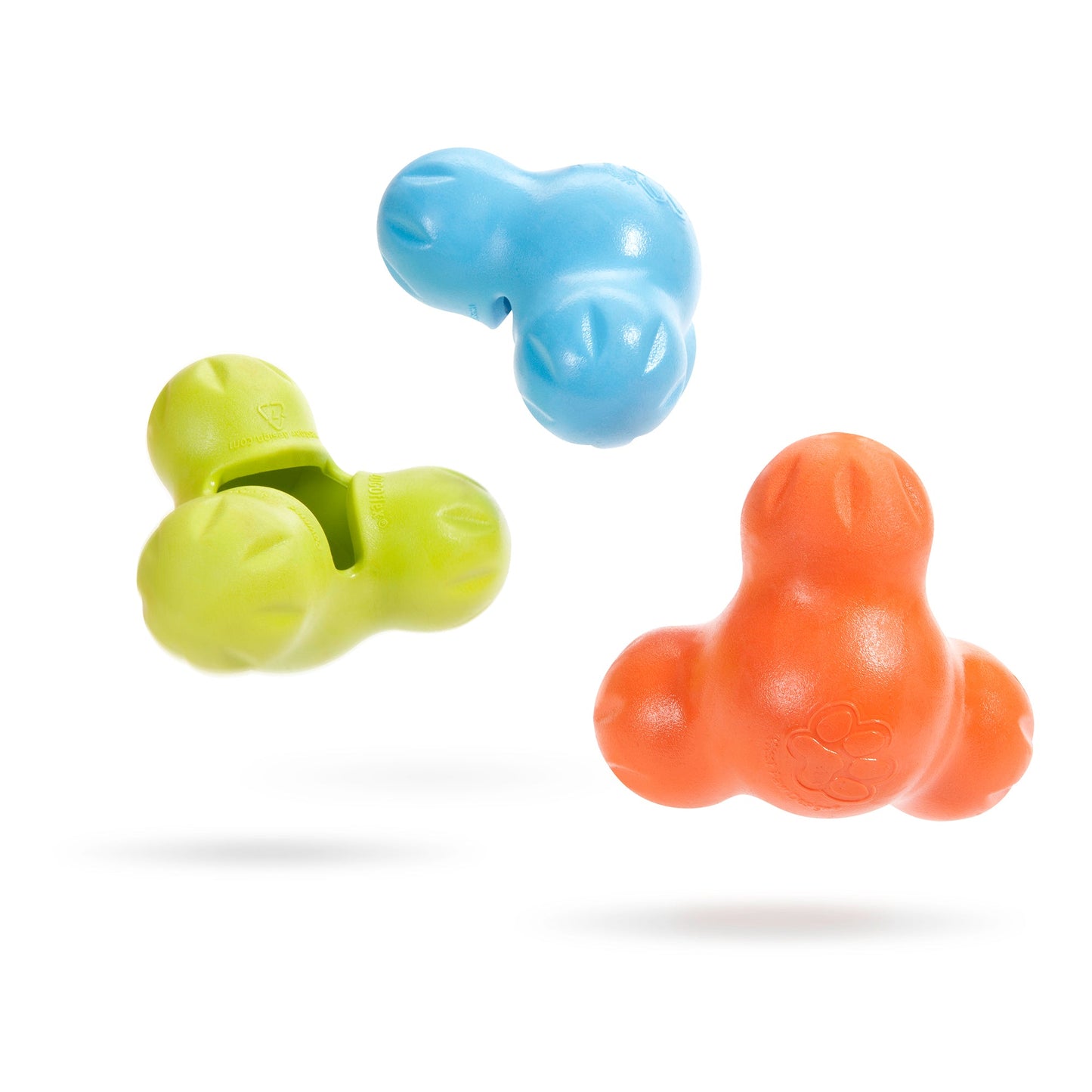 West Paw Zogoflex Tux Tough Treat Dispensing Floating Dog Chew Toy Small