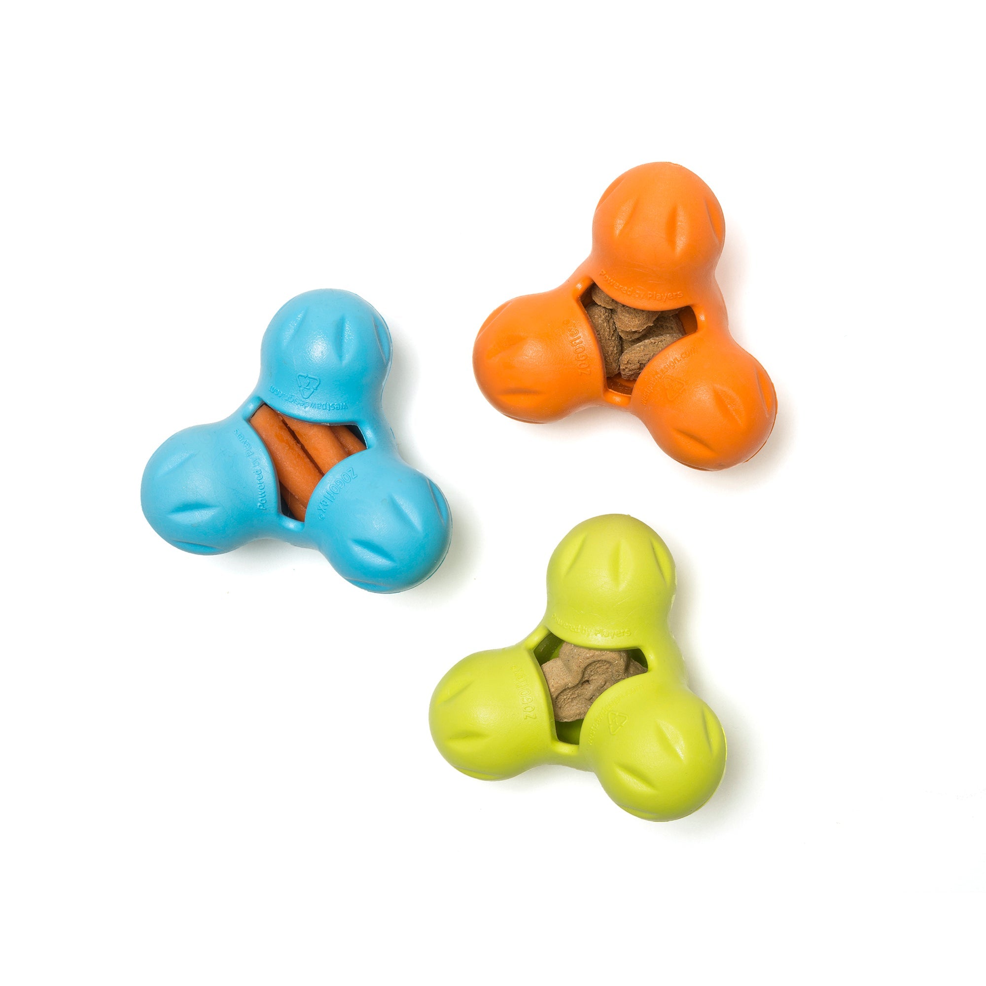 West Paw Zogoflex Tux Tough Treat Dispensing Floating Dog Chew Toy Small