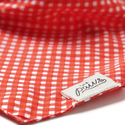 The Paws Red Gingham Bandana for Dogs and Cats