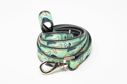 Ecofriendly No Stink Waterproof Leash - Green