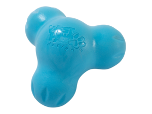 West Paw Zogoflex Tux Tough Treat Dispensing Floating Dog Chew Toy Small