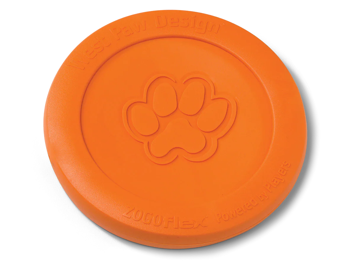 West Paw Zogoflex Zisc Flying Disc Floating Dog Toy