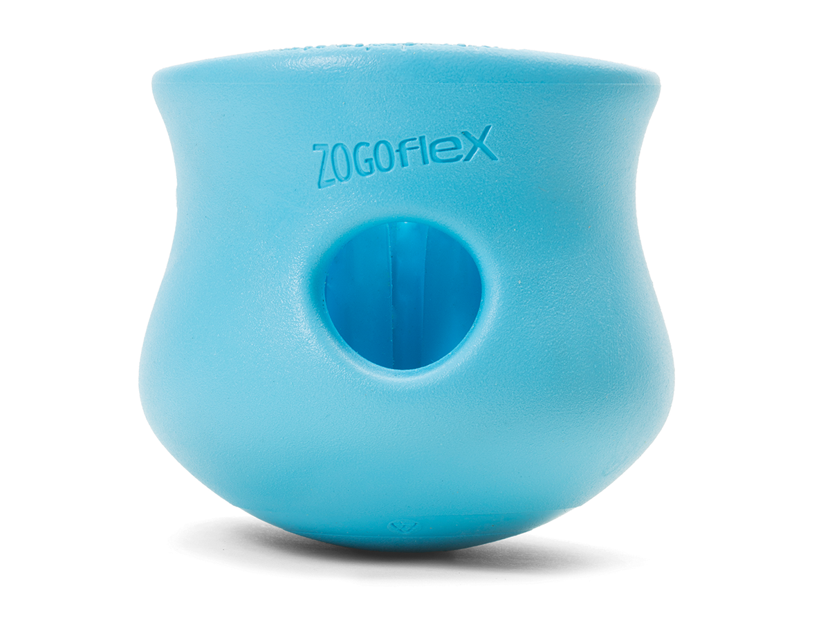 West Paw Zogoflex Toppl Tough Treat Dispensing Dog Chew Toy Extra Large