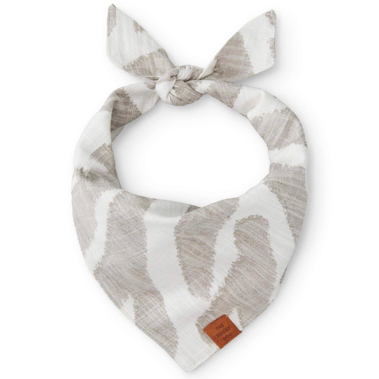 Sandstone Zebra Bandana for Dogs and Cats