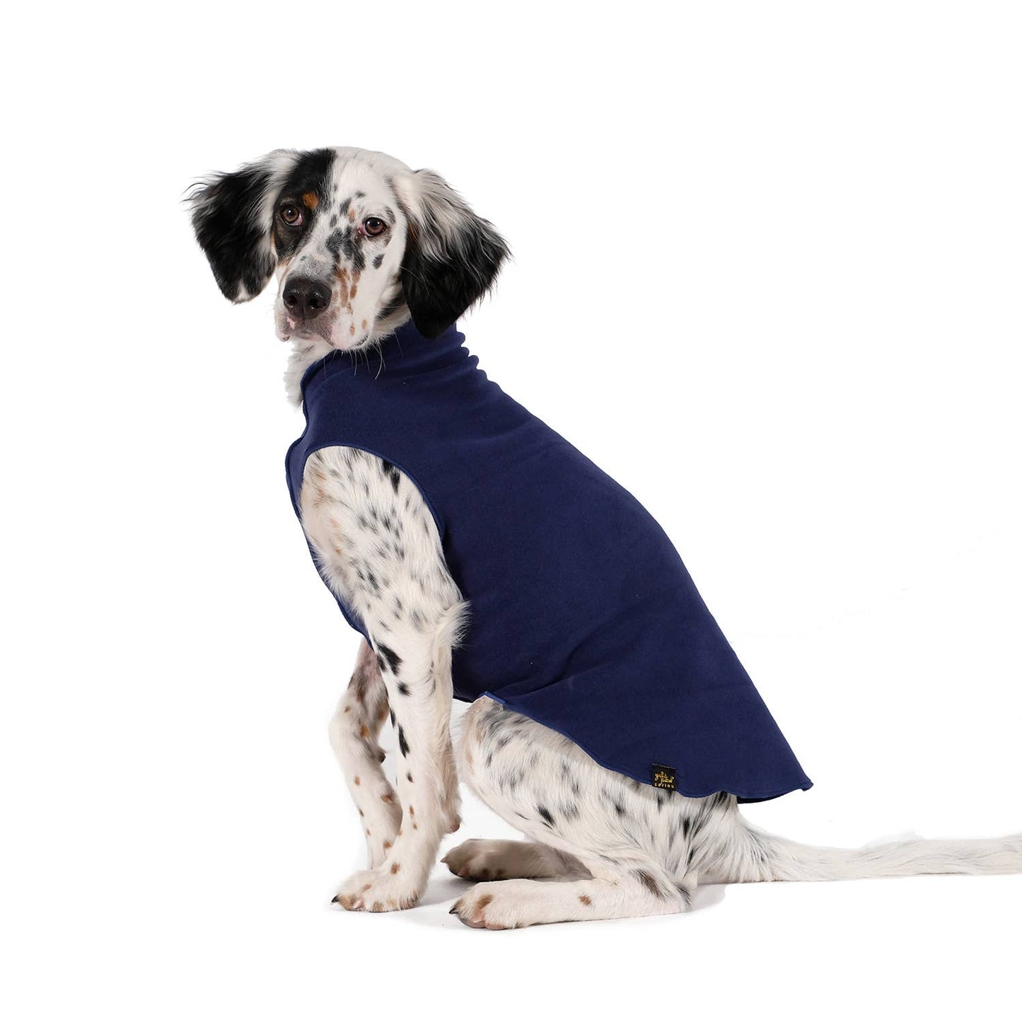 Stretchy Soft Fleece Vest Navy