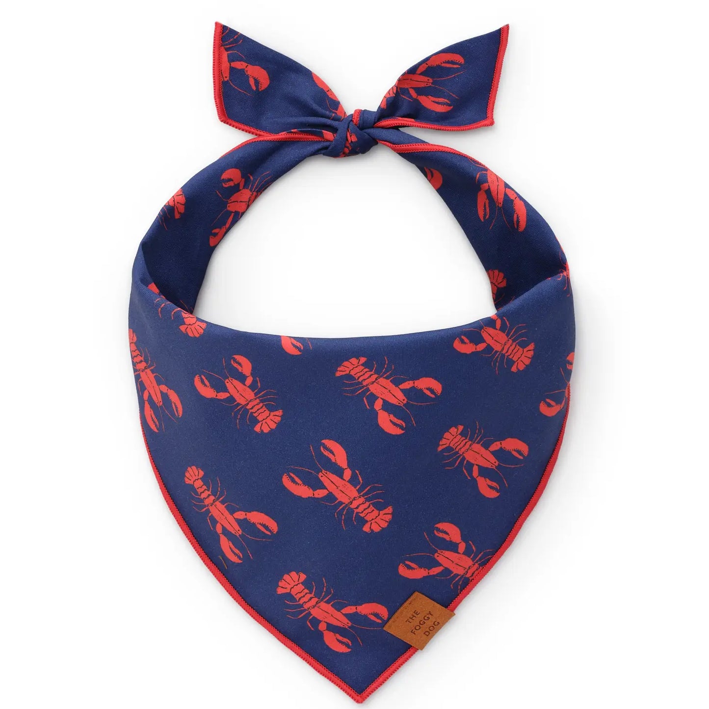 Catch of the Day Navy Bandana for Dogs and Cats