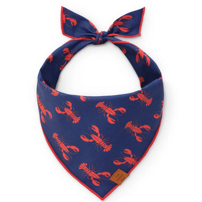 Catch of the Day Navy Bandana for Dogs and Cats