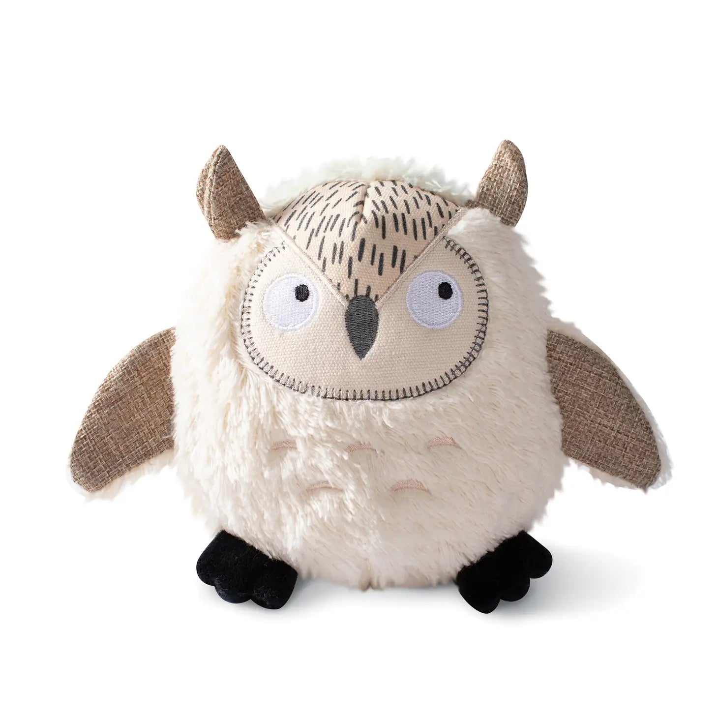 Whoooo's There? Owl Plush Dog Toy