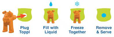 West Paw Toppl Stopper 2 Pack Dog Bowl Accessory