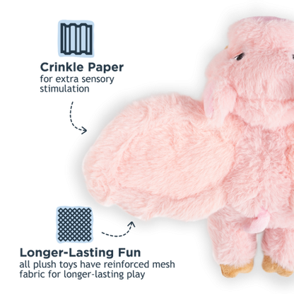 Tall Tails Flying Pig Rope Dog Toy 12"