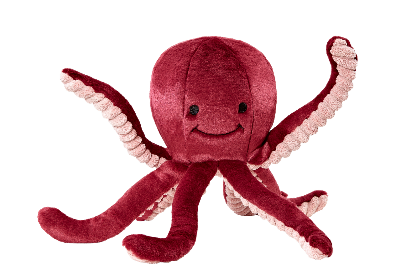 Olympia Octopus Plush Dog Toy