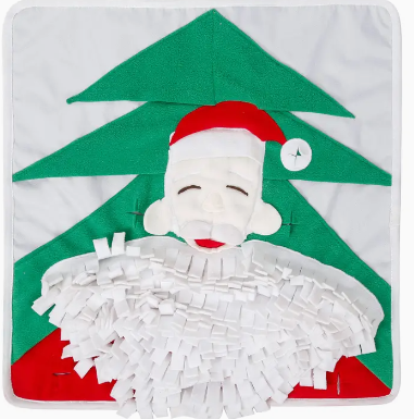 Santa Snuffle Mat Toy