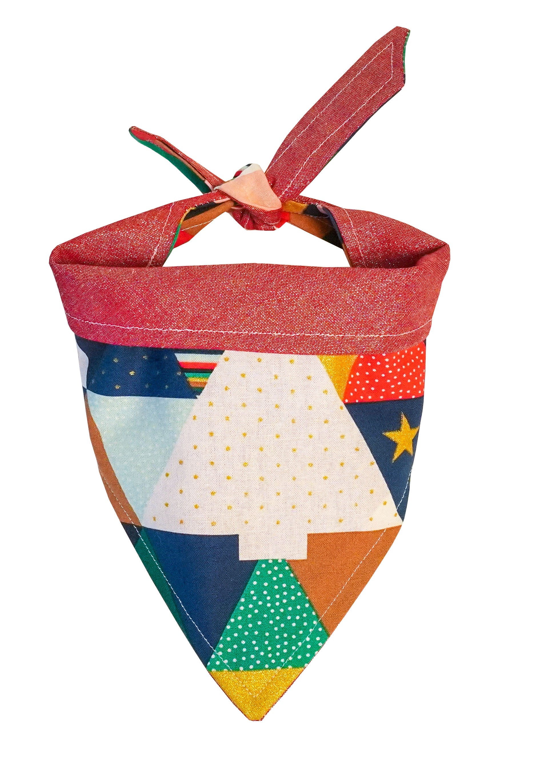 Modern Chritmas Reversible Bandana